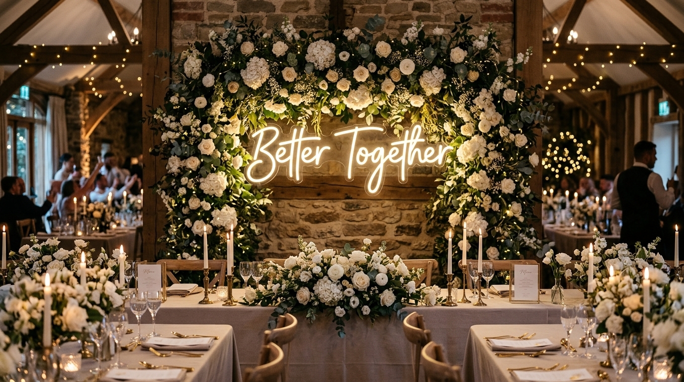Best Neon Signs for Weddings UK: Ideas, Quotes & Where to Buy